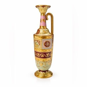 Royal Vienna vase or Jug Hand Painted and Gilded With signature.